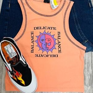EUC- Urban Outfitters Delicate Balance Tank Top